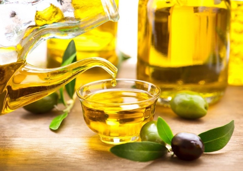 Dầu oliu được sử dụng nhiều để nấu ăn 