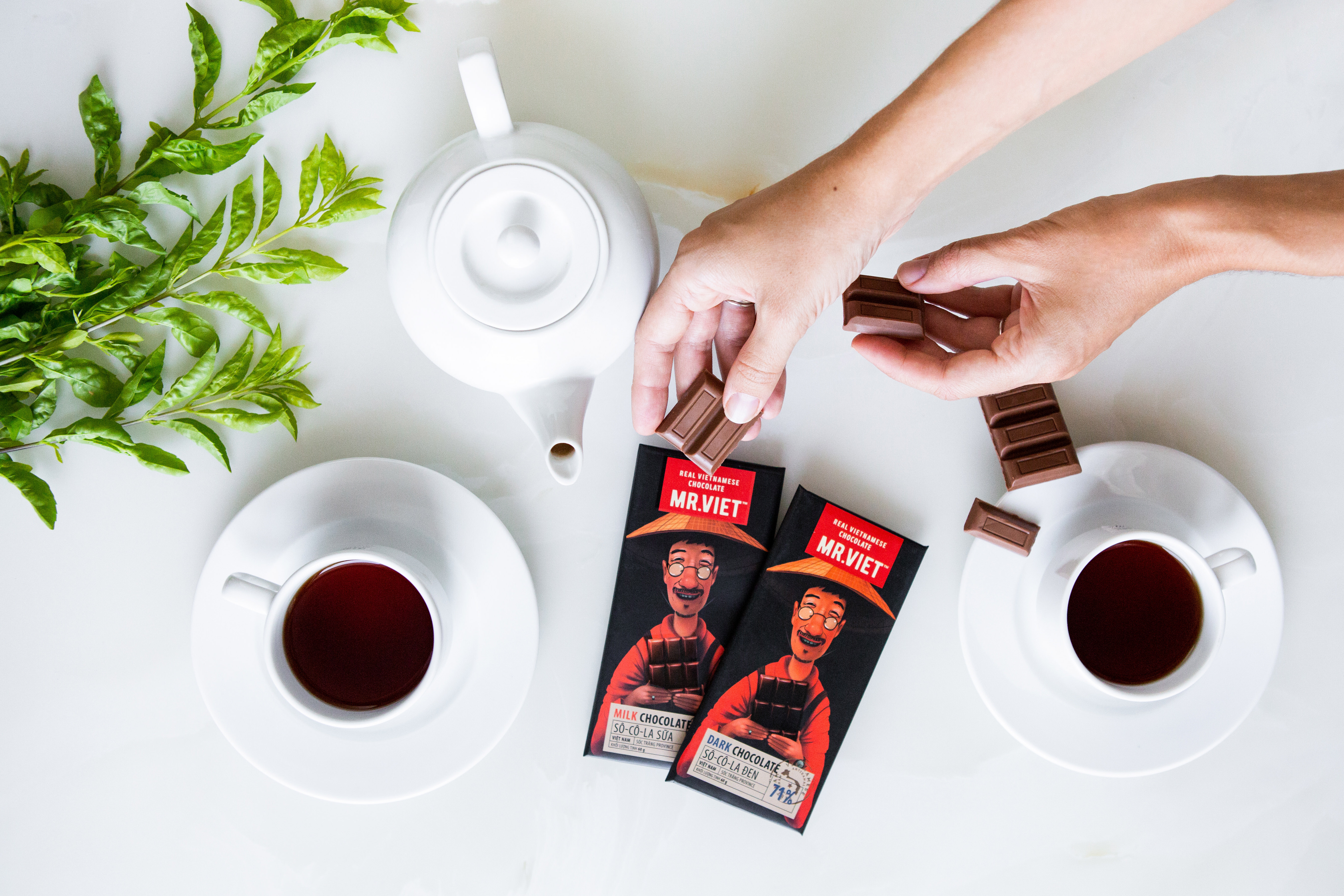 Socola Đen Mr.Viet 60g – Dark Chocolate Mr.Viet 60g