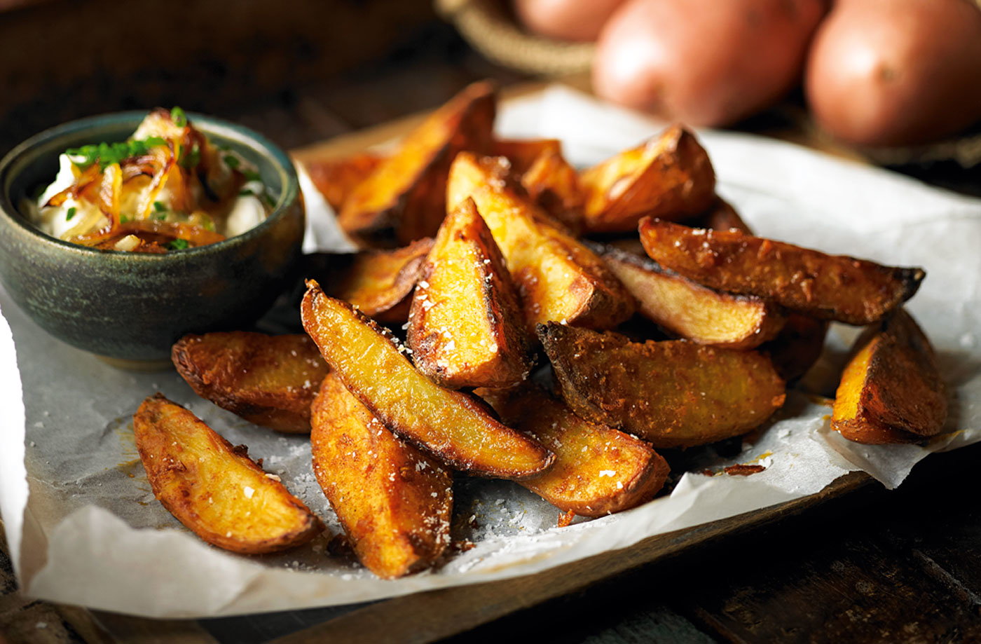 Spicy Potato Wedges | Potato Wedges Recipe | Tesco Real Food