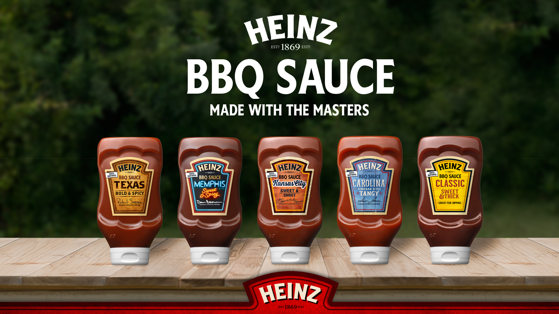 Heinz Partners with Top Pitmasters to Launch Five New Great-Tasting BBQ Sauces | Placera