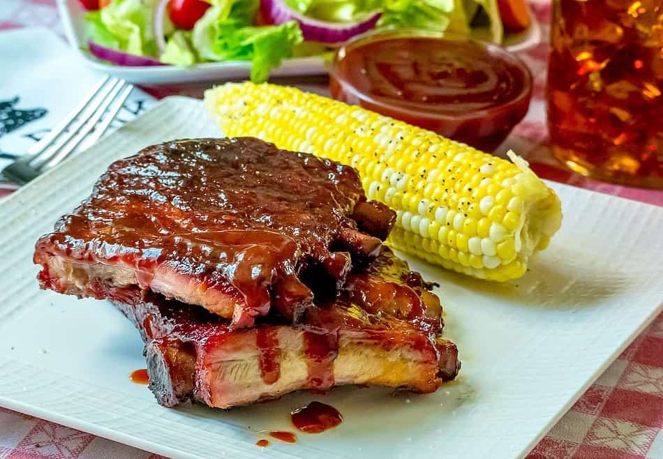 Bourbon Whiskey BBQ Sauce Ribs - Rocky Mountain Cooking