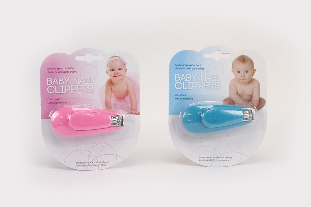 Baby Nail Clipper Pink/Blue
