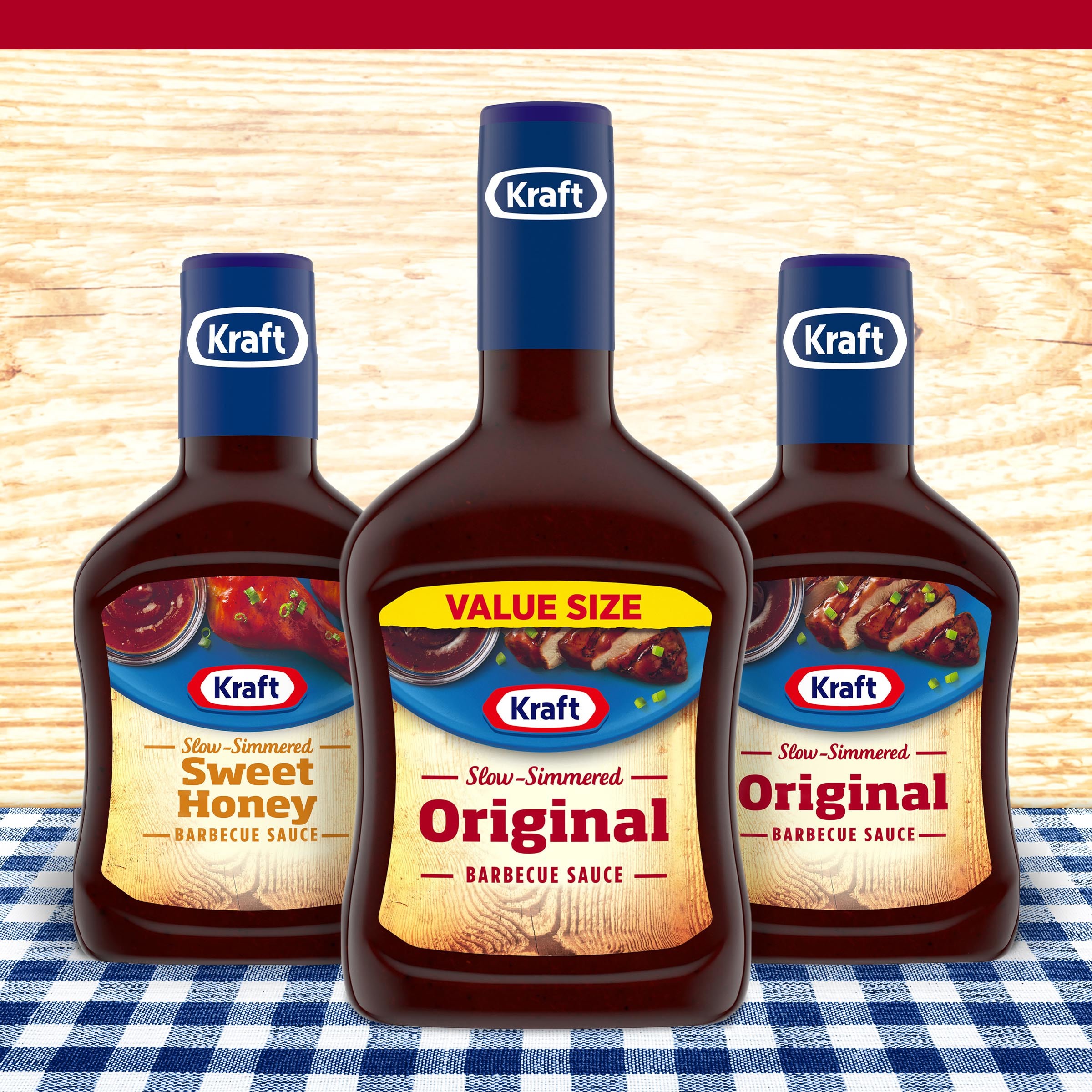Kraft Original Slow-Simmered Barbecue Sauce, 40 oz Bottle - Walmart.com - Walmart.com