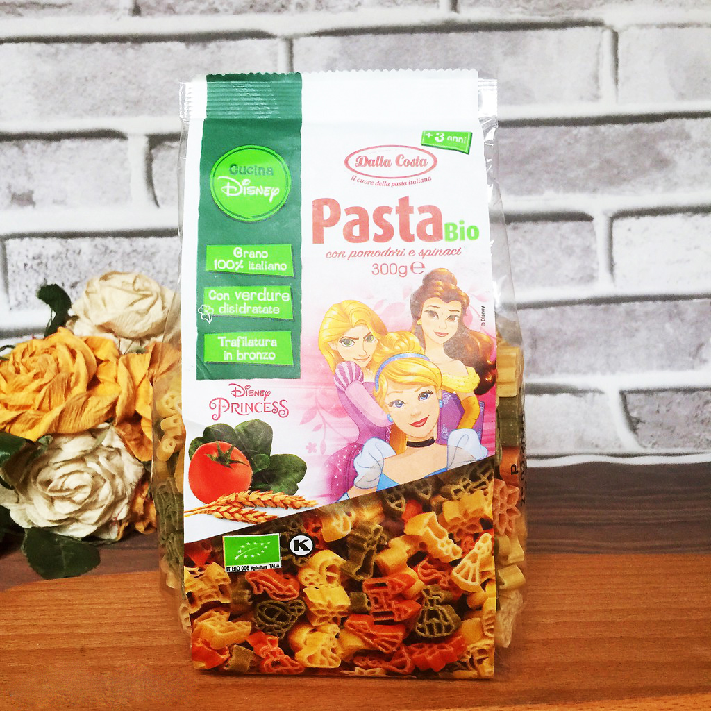 Nui Rau Củ Hữu Cơ Cho Bé Hình Công Chúa Mickey Dalla Costa 300g