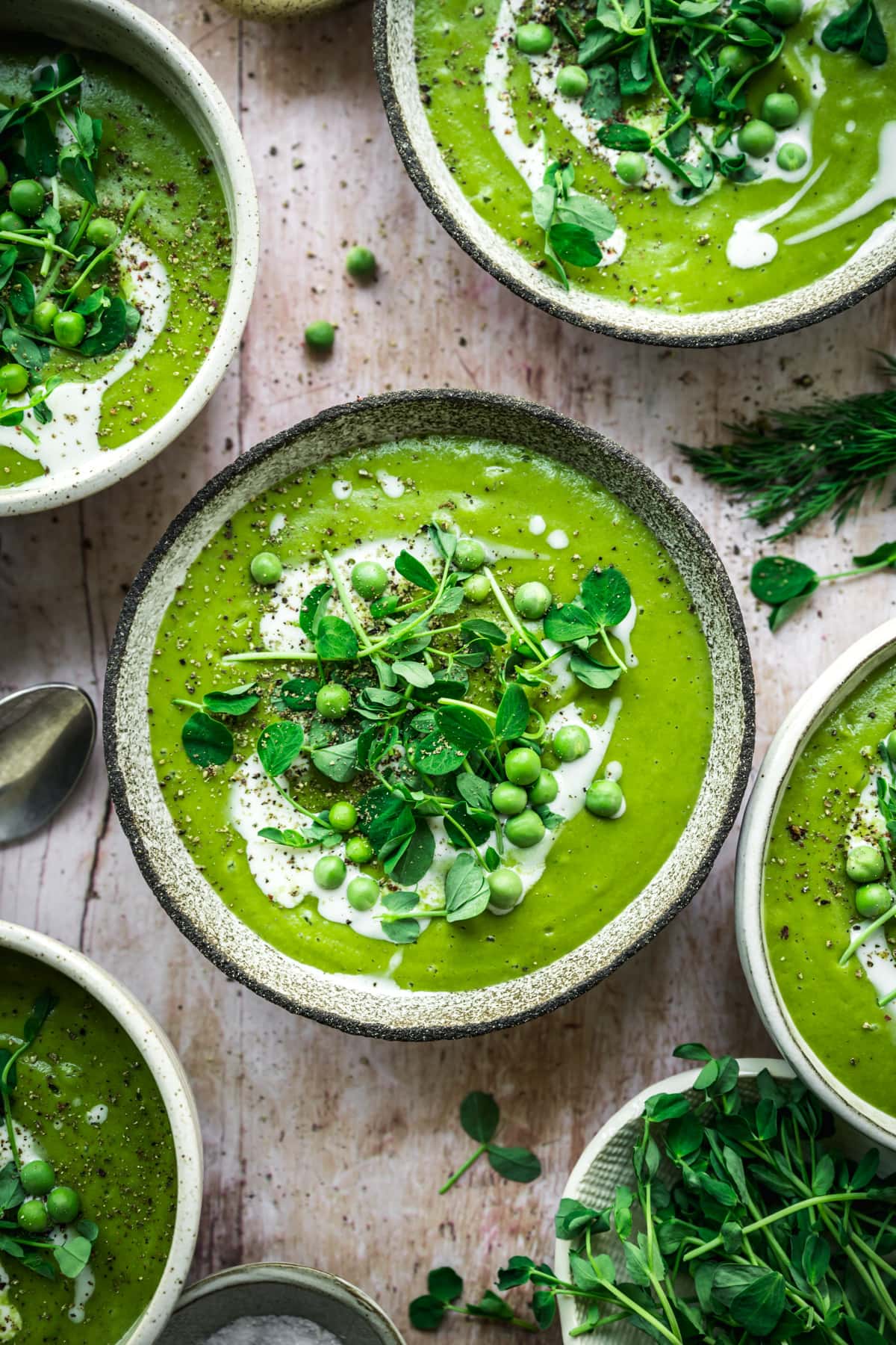 Creamy Vegan Asparagus Soup | Crowded Kitchen