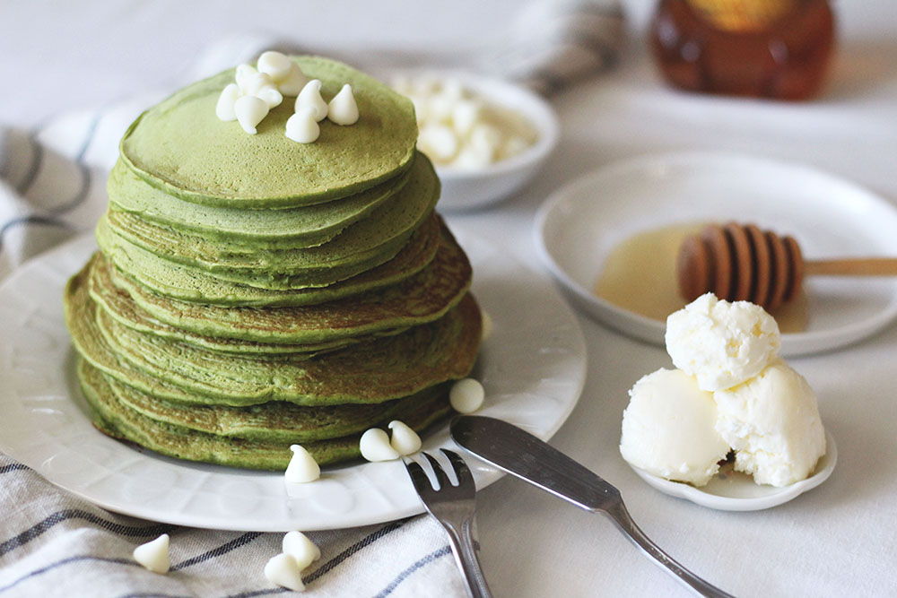 Matcha Green Tea Pancake | TODAY.com