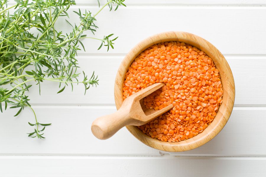 Đậu Lăng Đỏ Tách Đôi Cam San Hô Hữu Cơ Markal 200gr – Organic Lentilles Coral