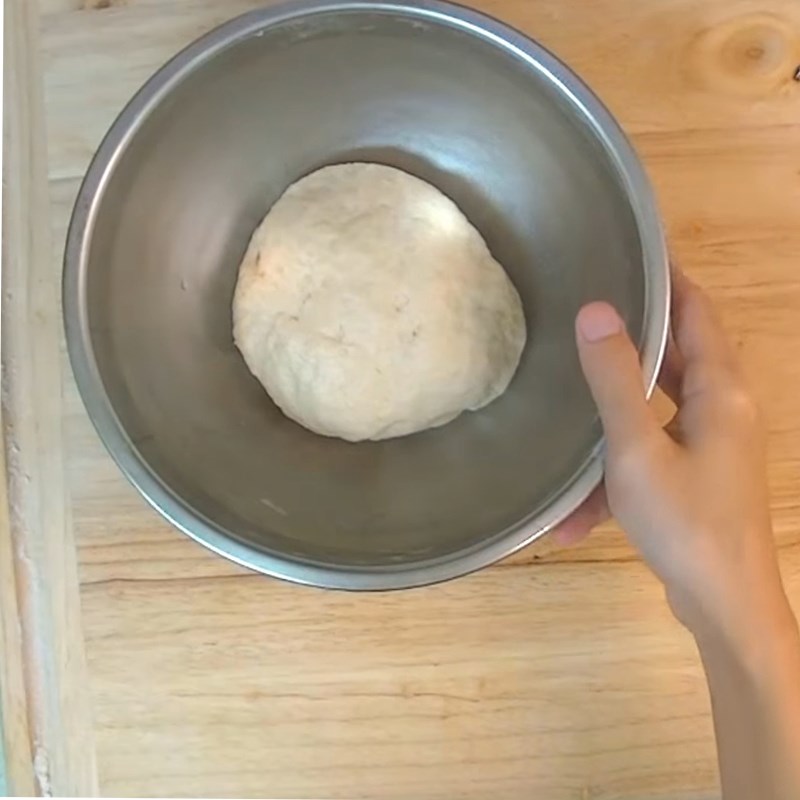 Bước 3 Nhồi và ủ bột Bánh bao bằng bột mì và bột nở
