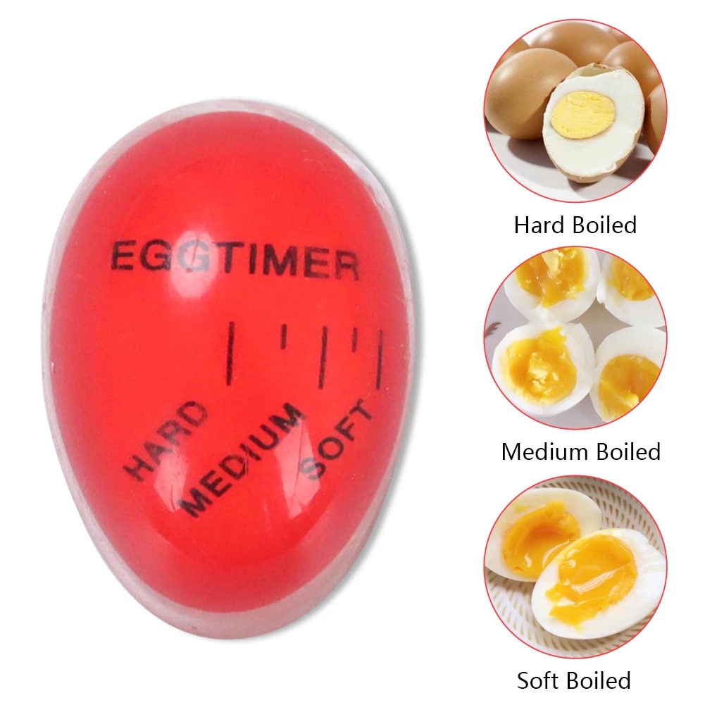 Eco Friendly Egg Timer Color Changing Timer for Kitchen Tools Gadgets Egg Cooker Helper Yummy Soft Hard Boiled Eggs Cooking|Kitchen Timers| - AliExpress