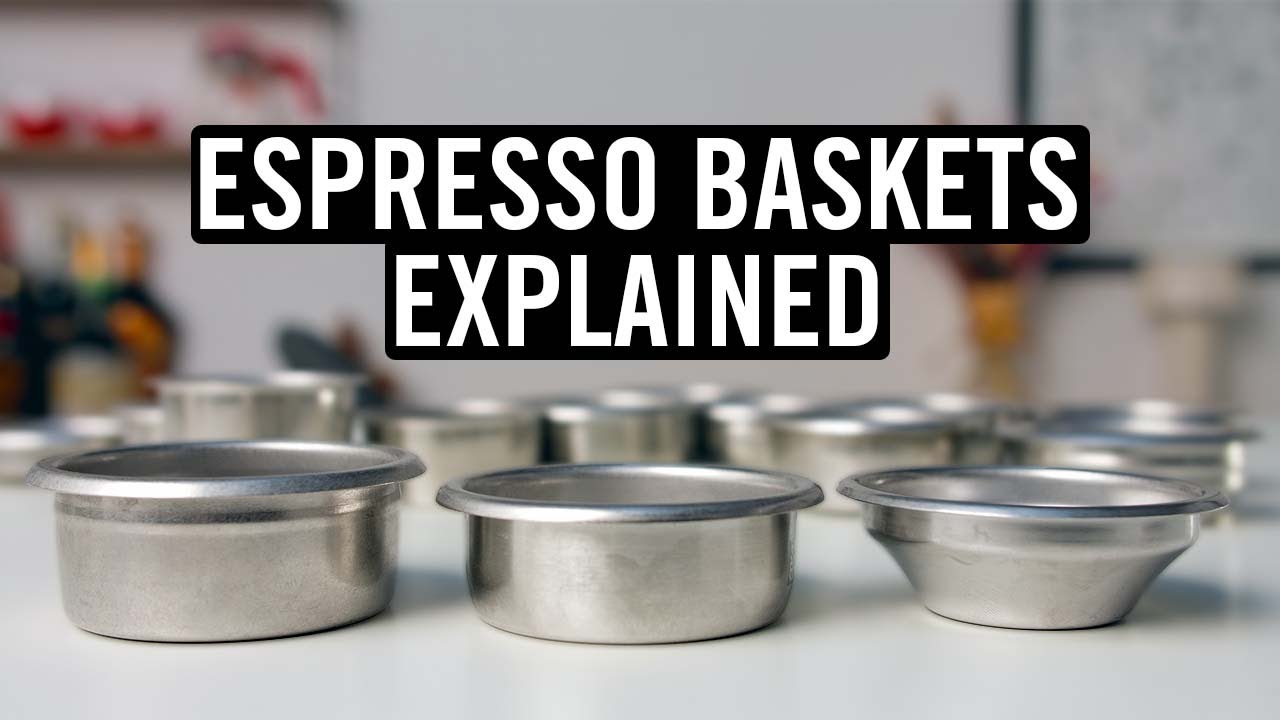 Espresso Machine Baskets Explained - YouTube