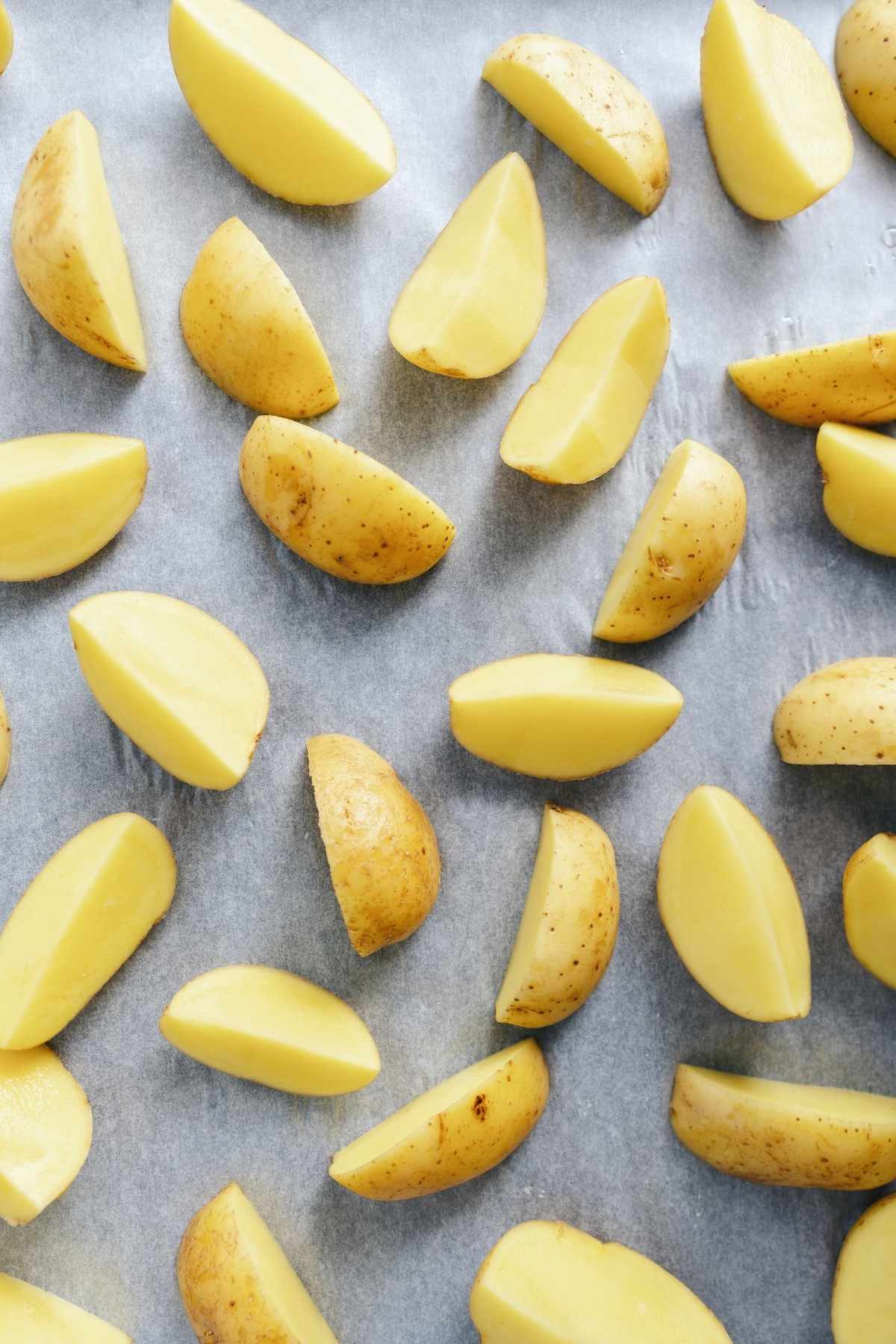 How to Cut Potato Wedges - IzzyCooking