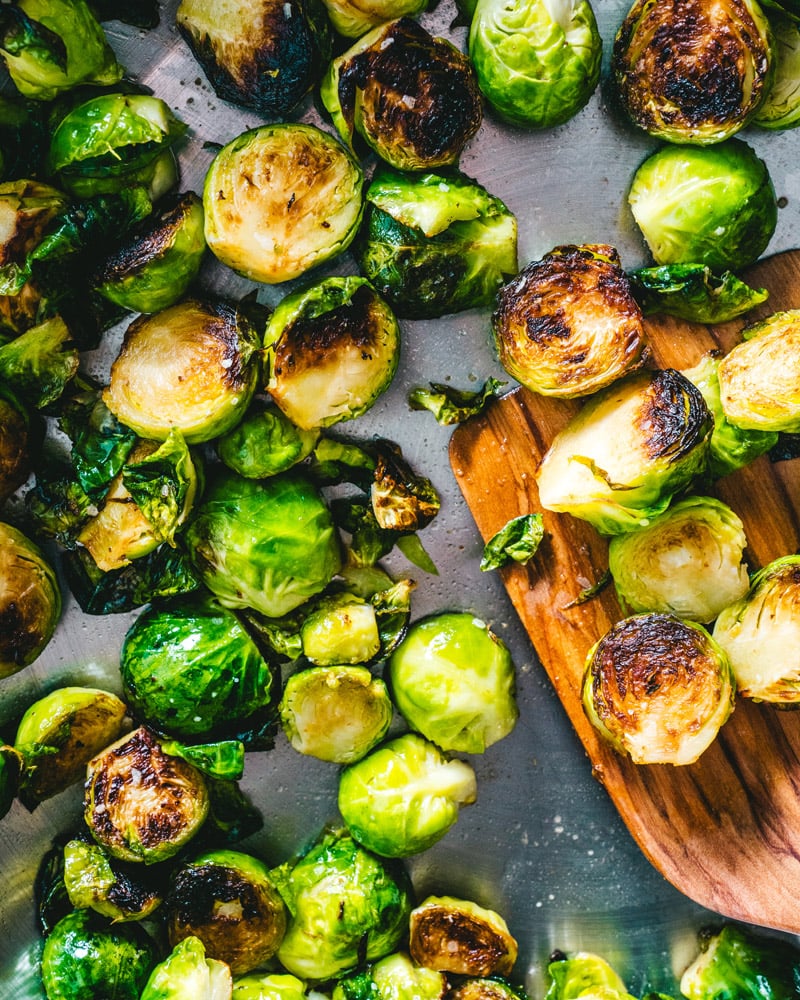 Quick Sauteed Brussels Sprouts – A Couple Cooks