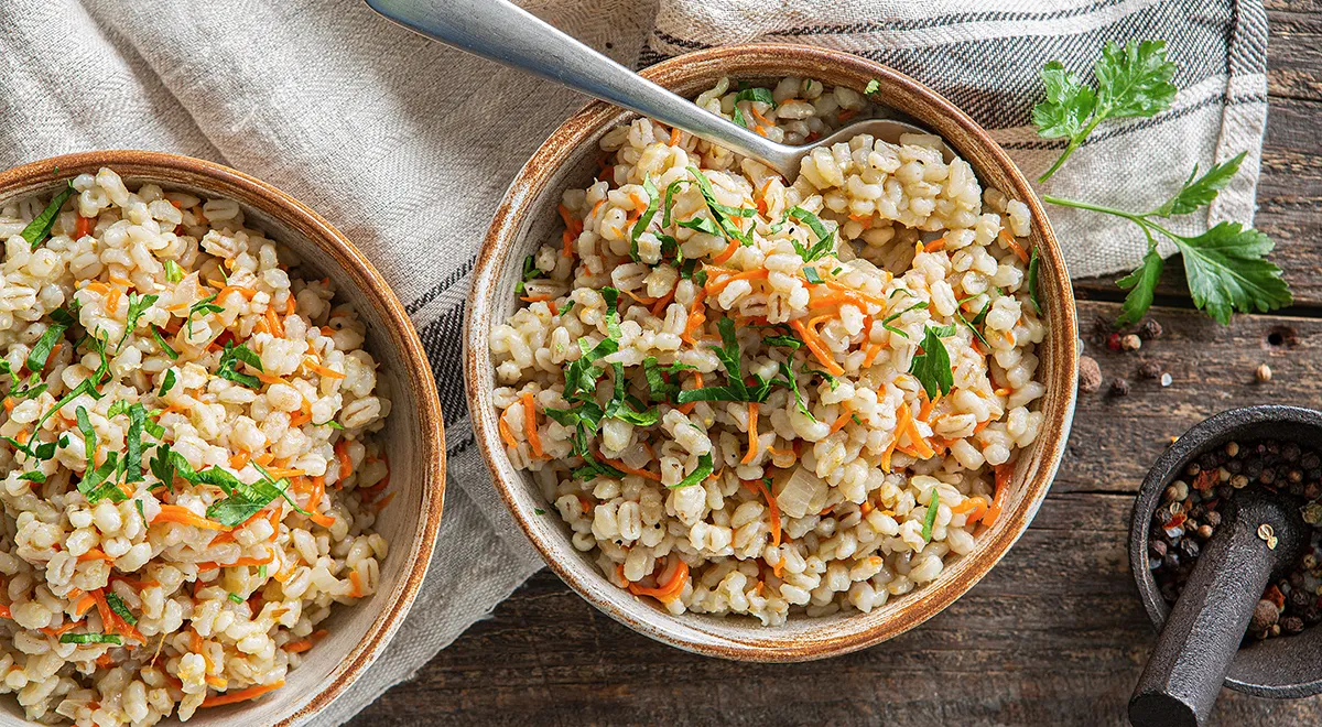 Перловка в мультиварке, пошаговый рецепт с фото на 427 ккал