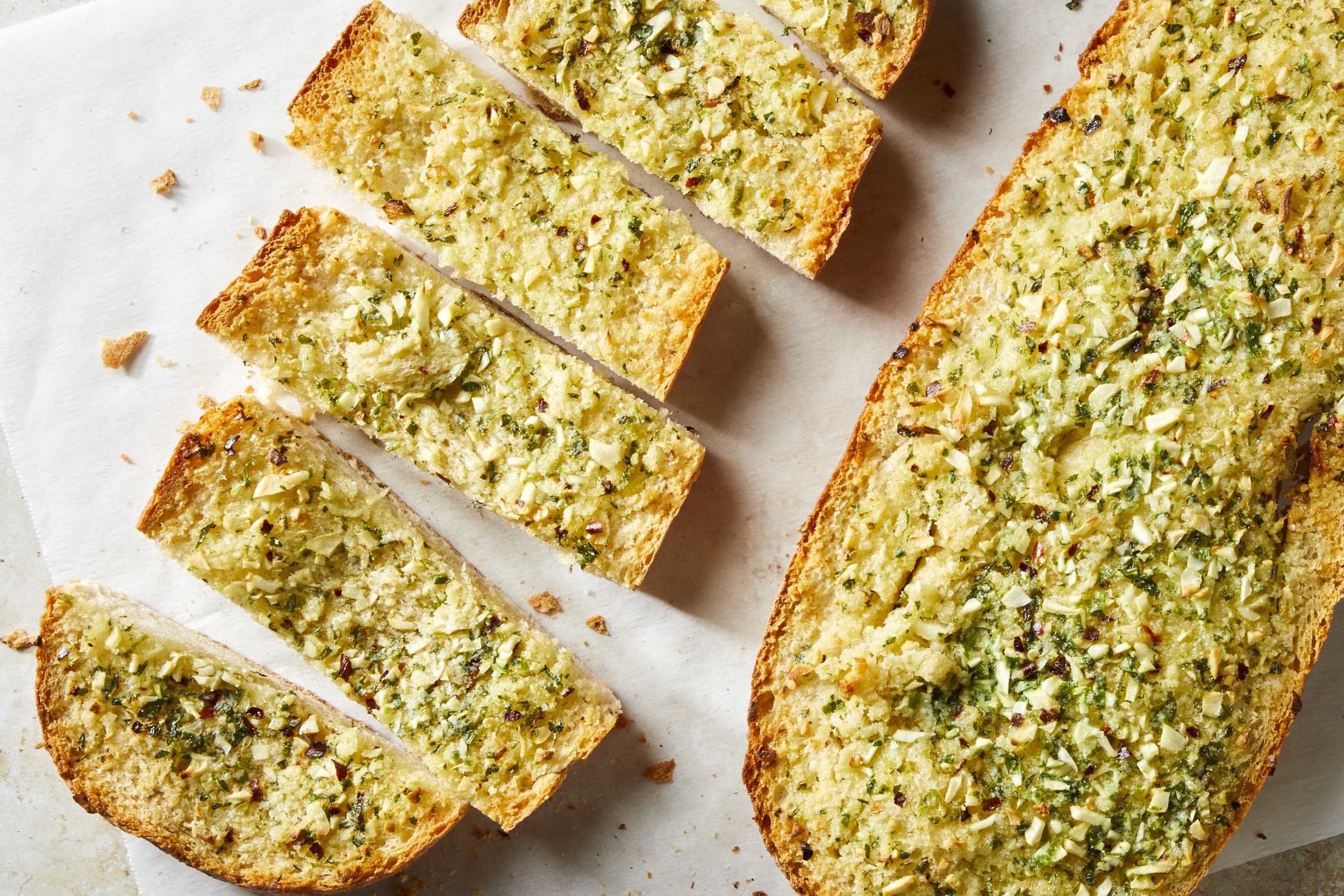 Homemade Garlic Bread Recipe (5 Ingredients) | The Kitchn
