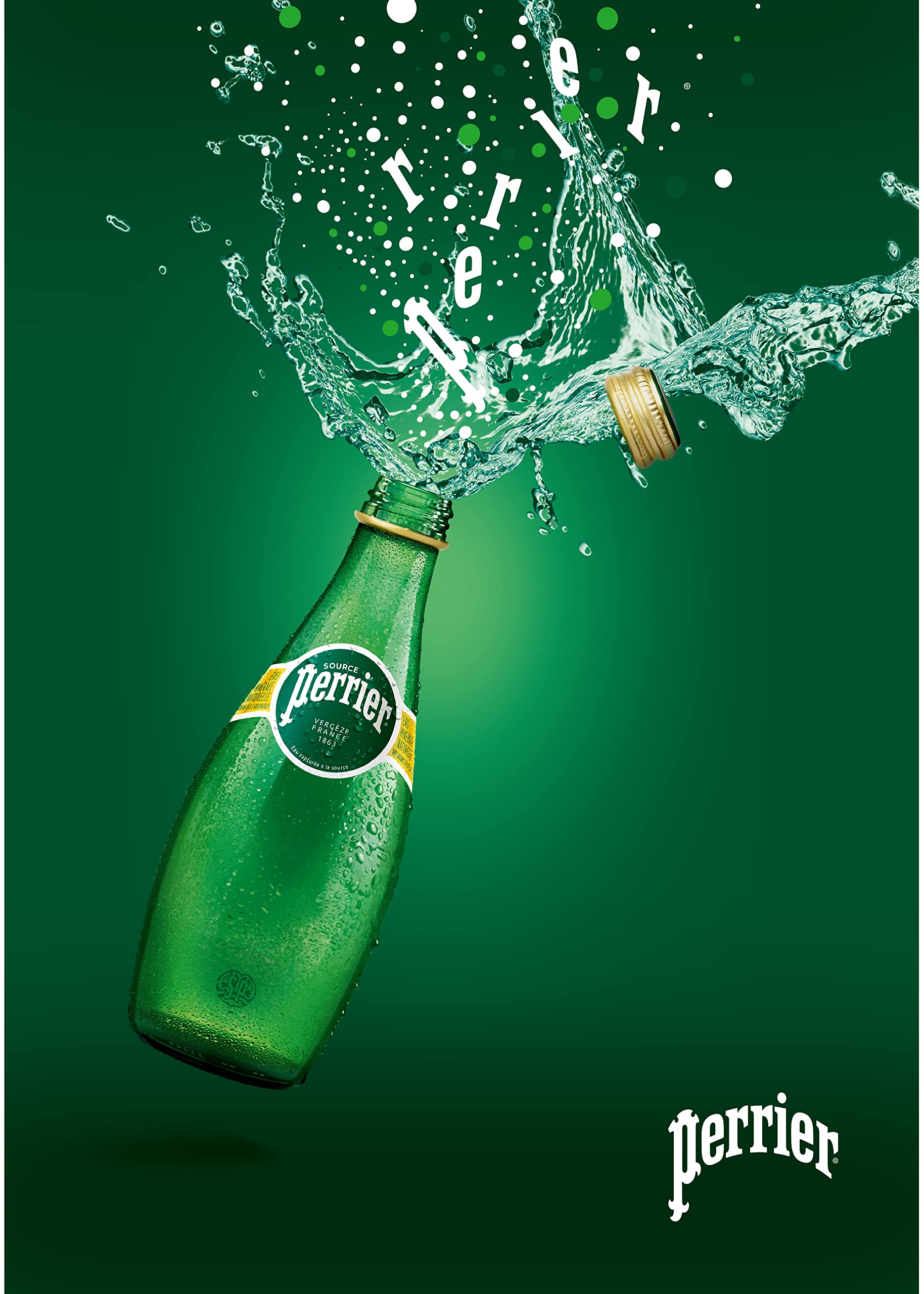 Perrier Carbonated Water Sparkling Water 330ml Pack Of 4 | Desertcart INDIA