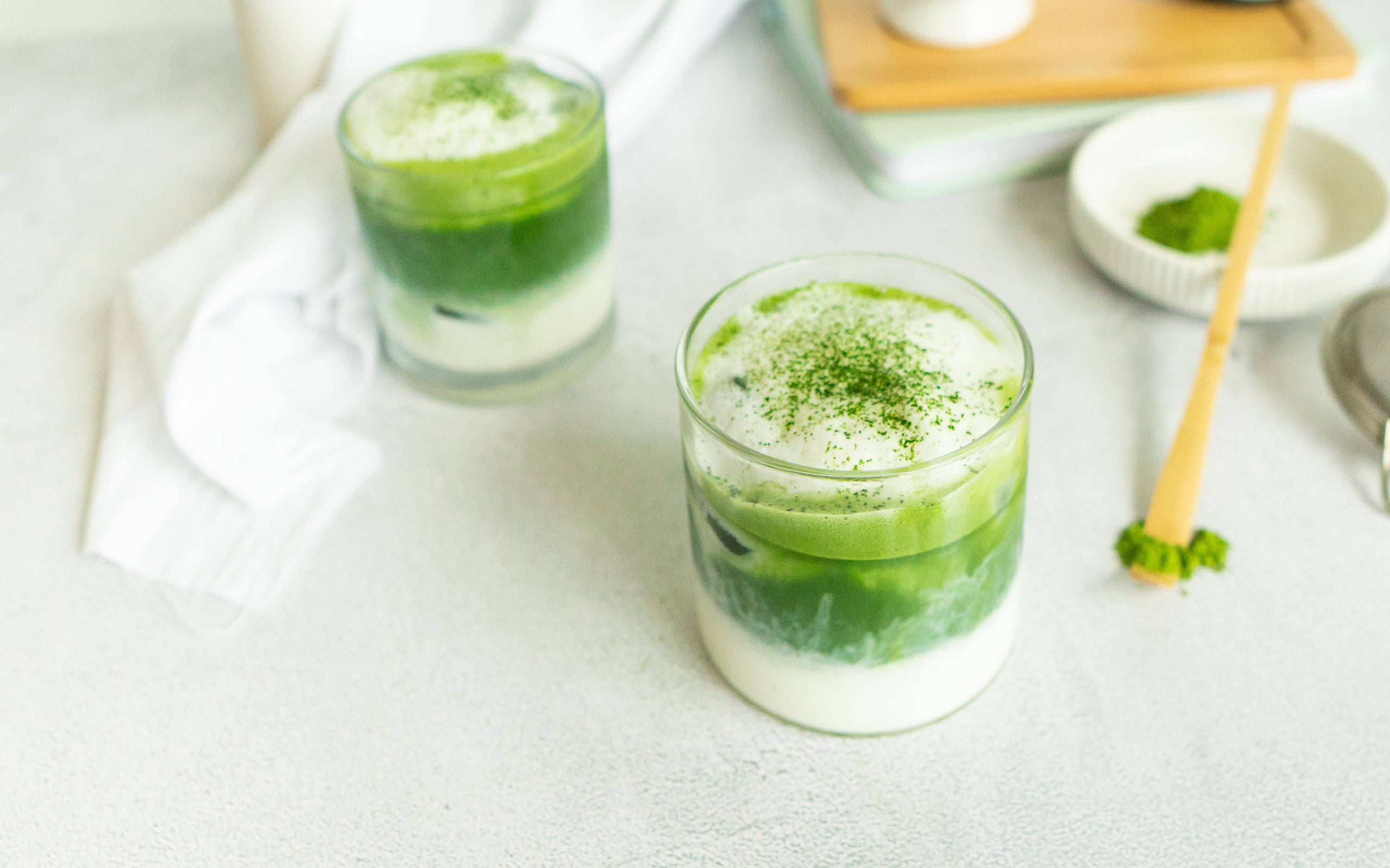 Matcha Latte Recipe with a Blender – Crafti Singapore