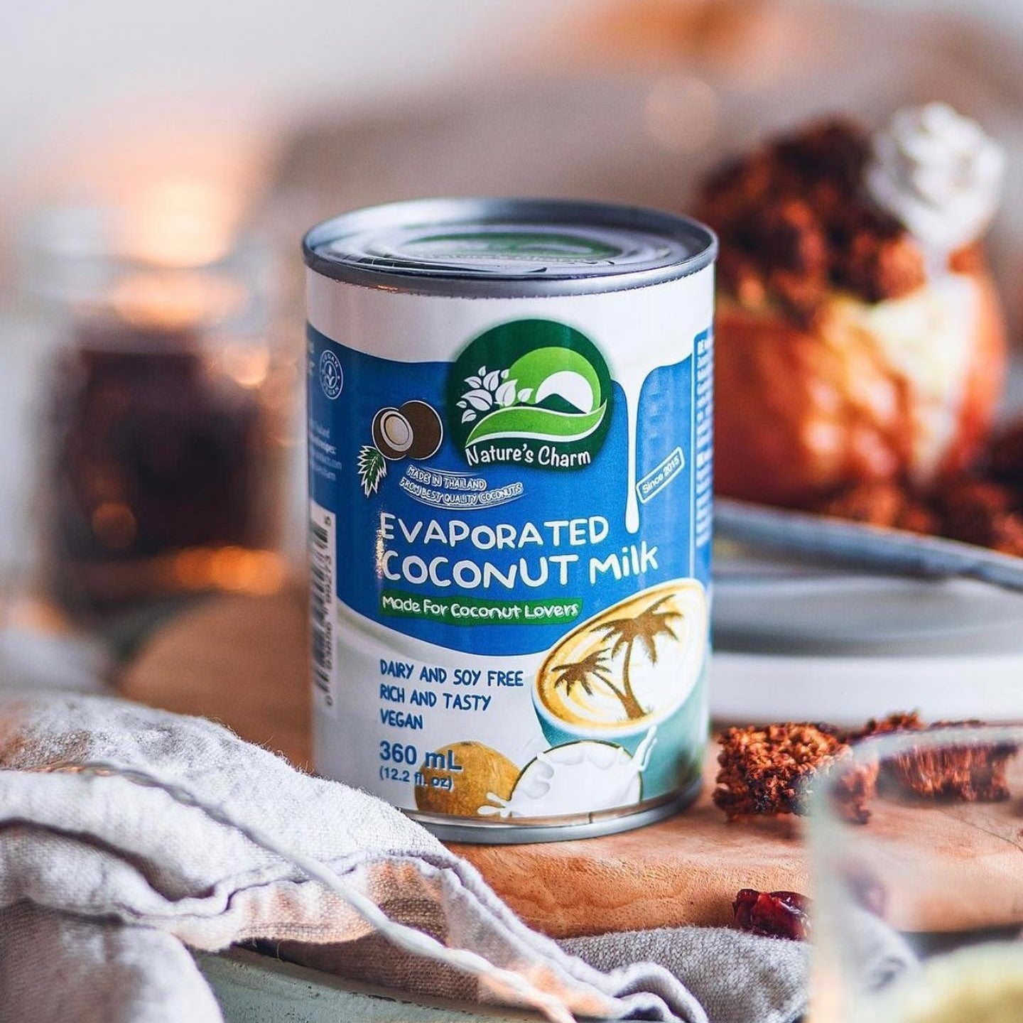 Coconut Evaporated Milk (GF) | Nature's Charm | Laguna and Metro Manila – Berde Eats - Vegan Grocery