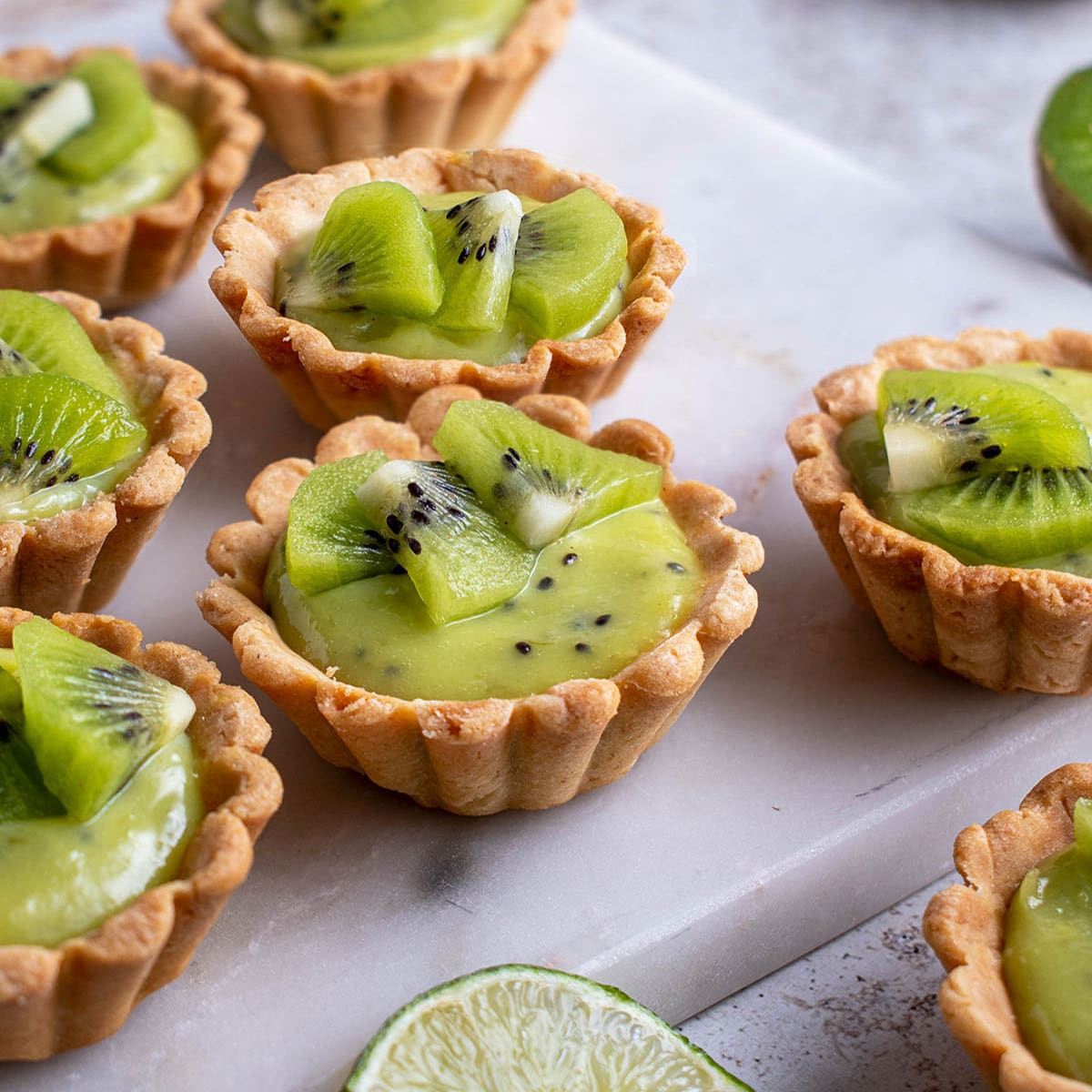 Kiwi Lime Tarts
