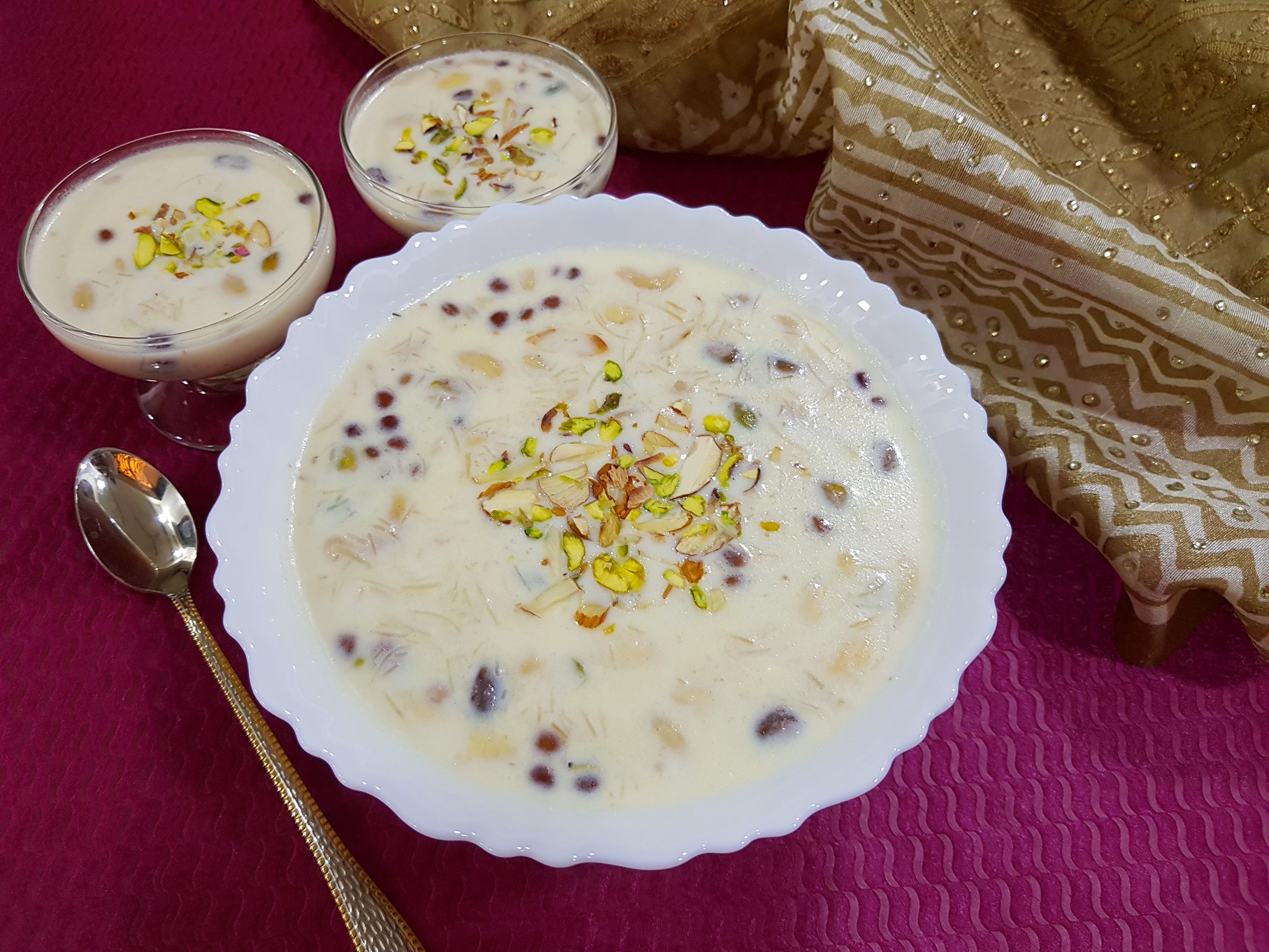 Sheer Khurma | How to make Sheer Khurma - Vanita's Corner