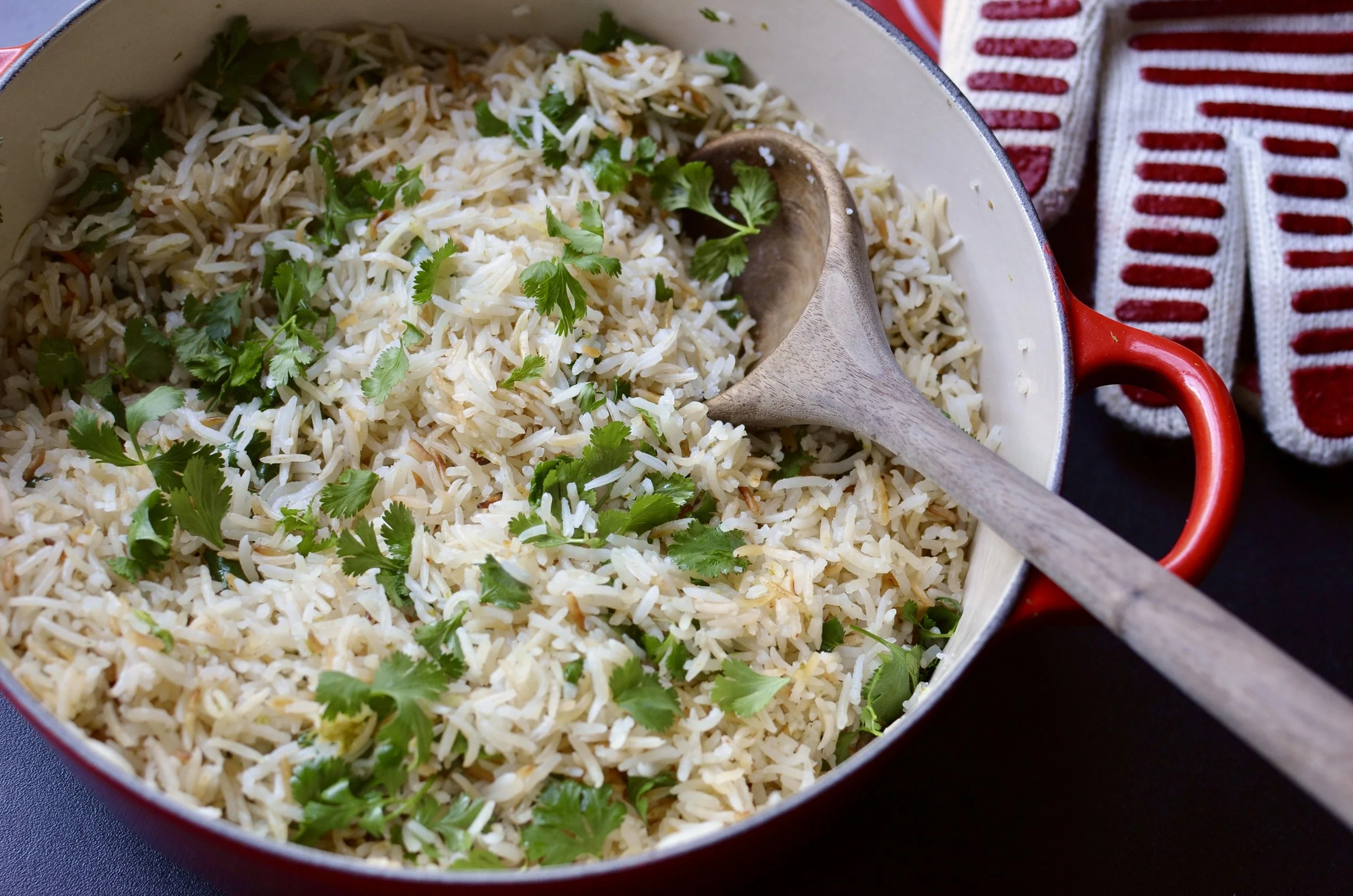 Cilantro Lime Basmati Rice — ButterYum — a tasty little food blog