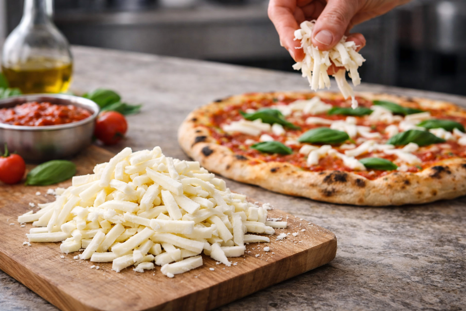 Fior Di Latte Mozzarella Napoli Cut 1kg (GREAT TASTE AWARD)