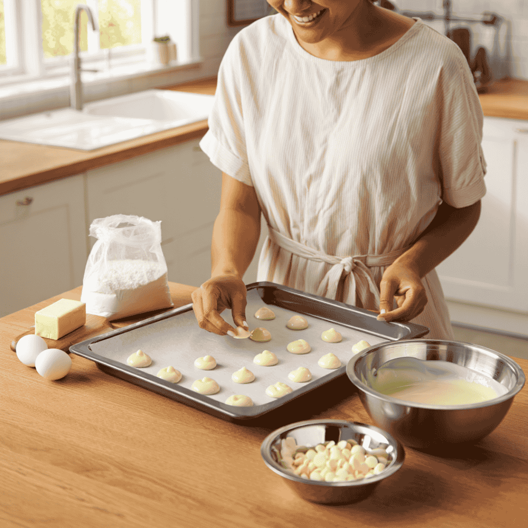 Bakers Street Premium White Chocolate Buttons 500g, 1Kg | Bakers Street