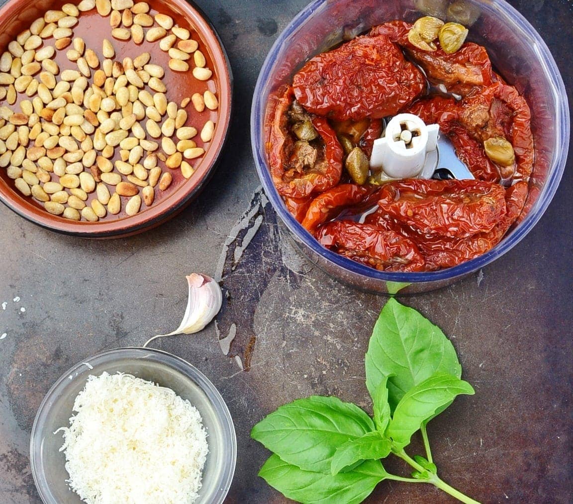 Easy Sun-Dried Tomato Pesto Recipe - Everyday Healthy Recipes