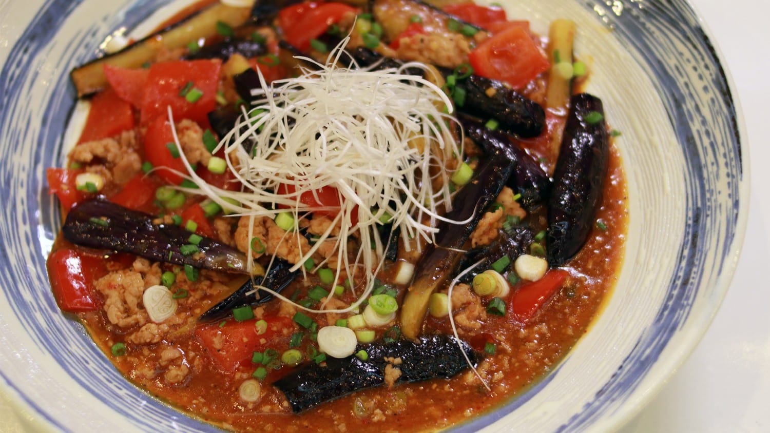 Mabo Nasu (มะเขือม่วงซอสเสฉวน)