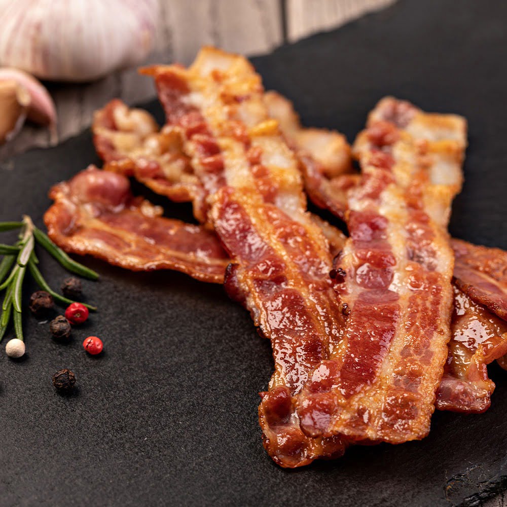 Smoked Streaky Bacon (450g), Finest Dry Cured Bacon For The Ultimate Bacon Sandwich 🐷 | Sherwood Foods