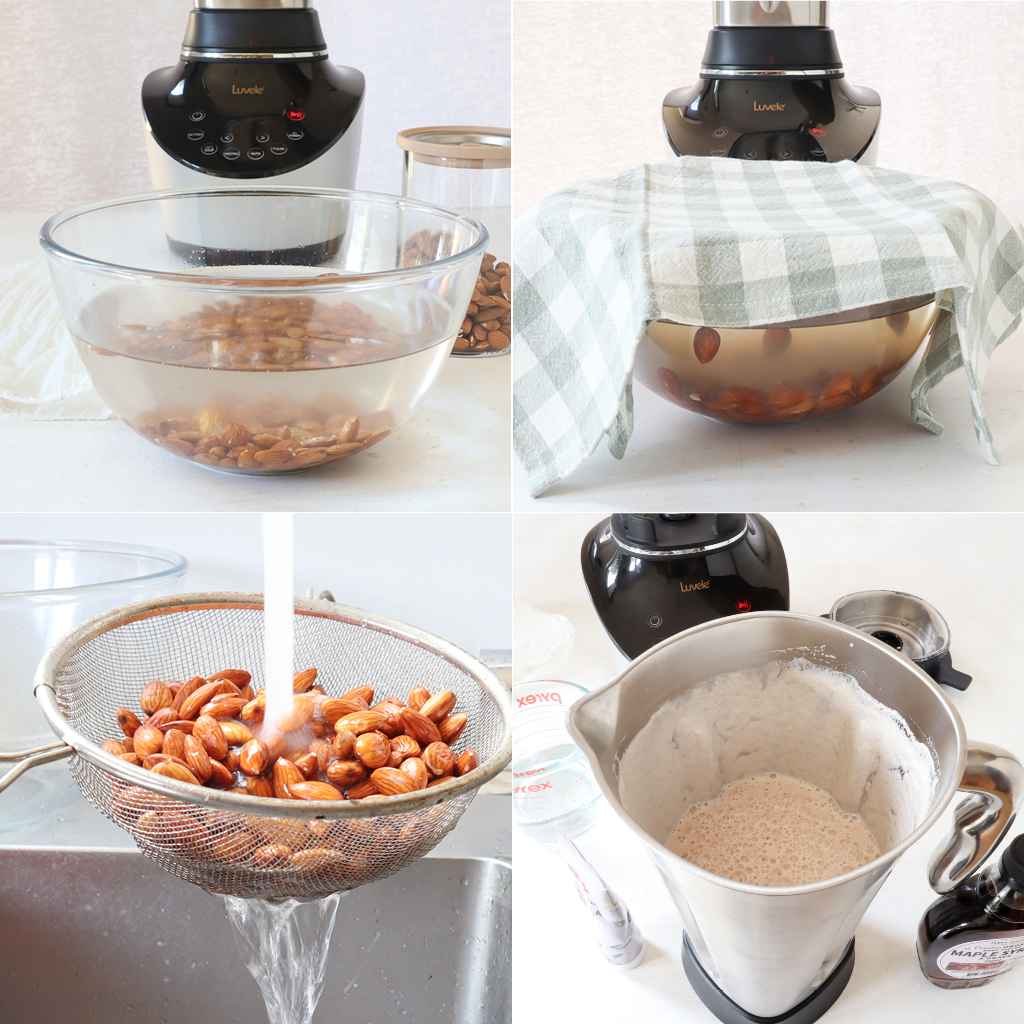 How to make delicious almond milk at home