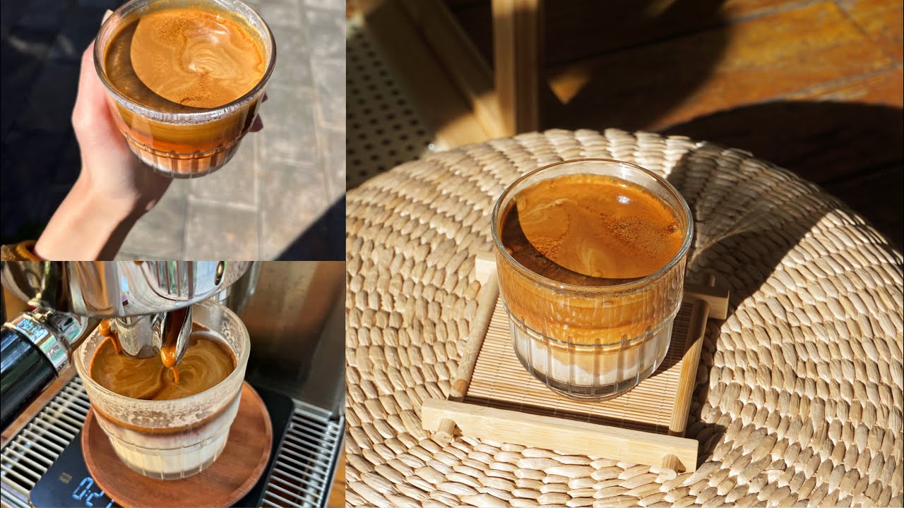 咖啡馆如何制作一杯完美分层的dirty？How to Make Cafe Style “Dirty Coffee”