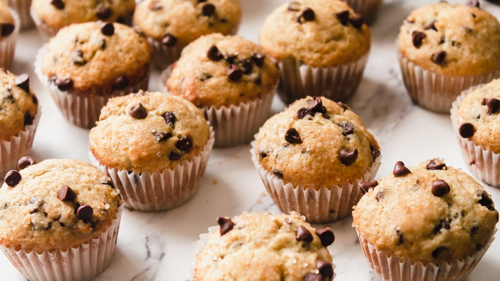 Chocolate Chip Mini Muffins Recipe with Orange Zest