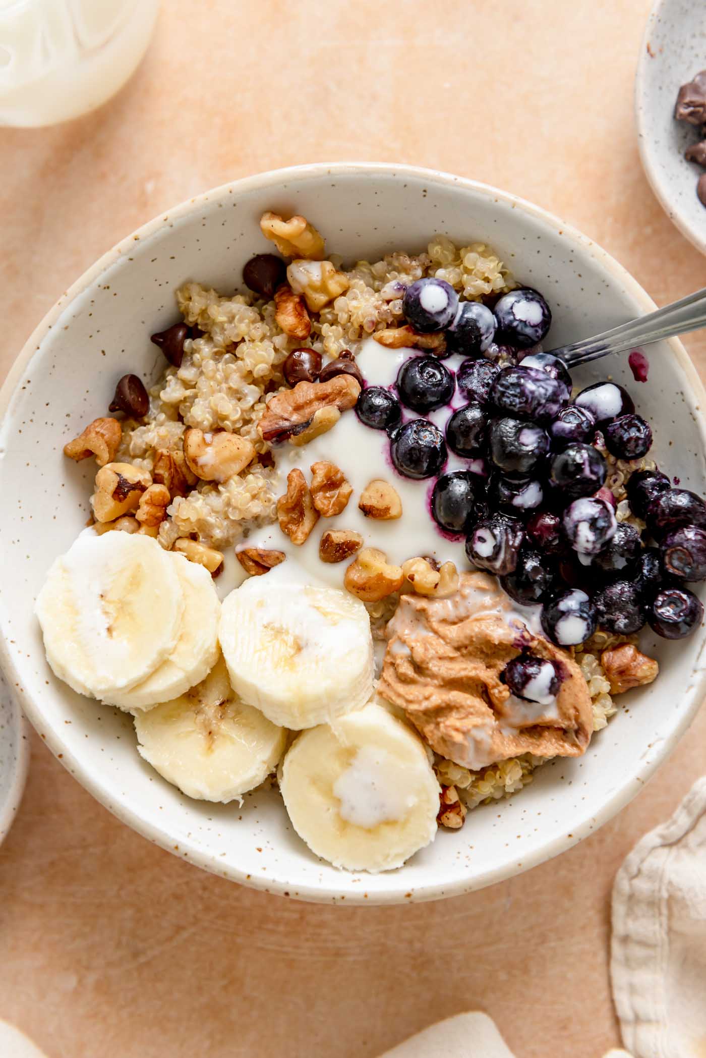 Breakfast Quinoa Bowls - Running on Real Food